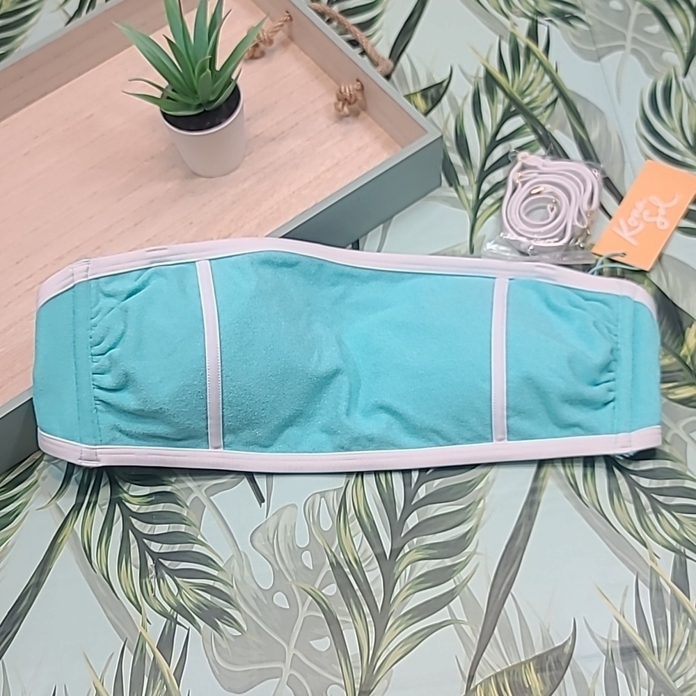Kona Sol Terry tube swim top